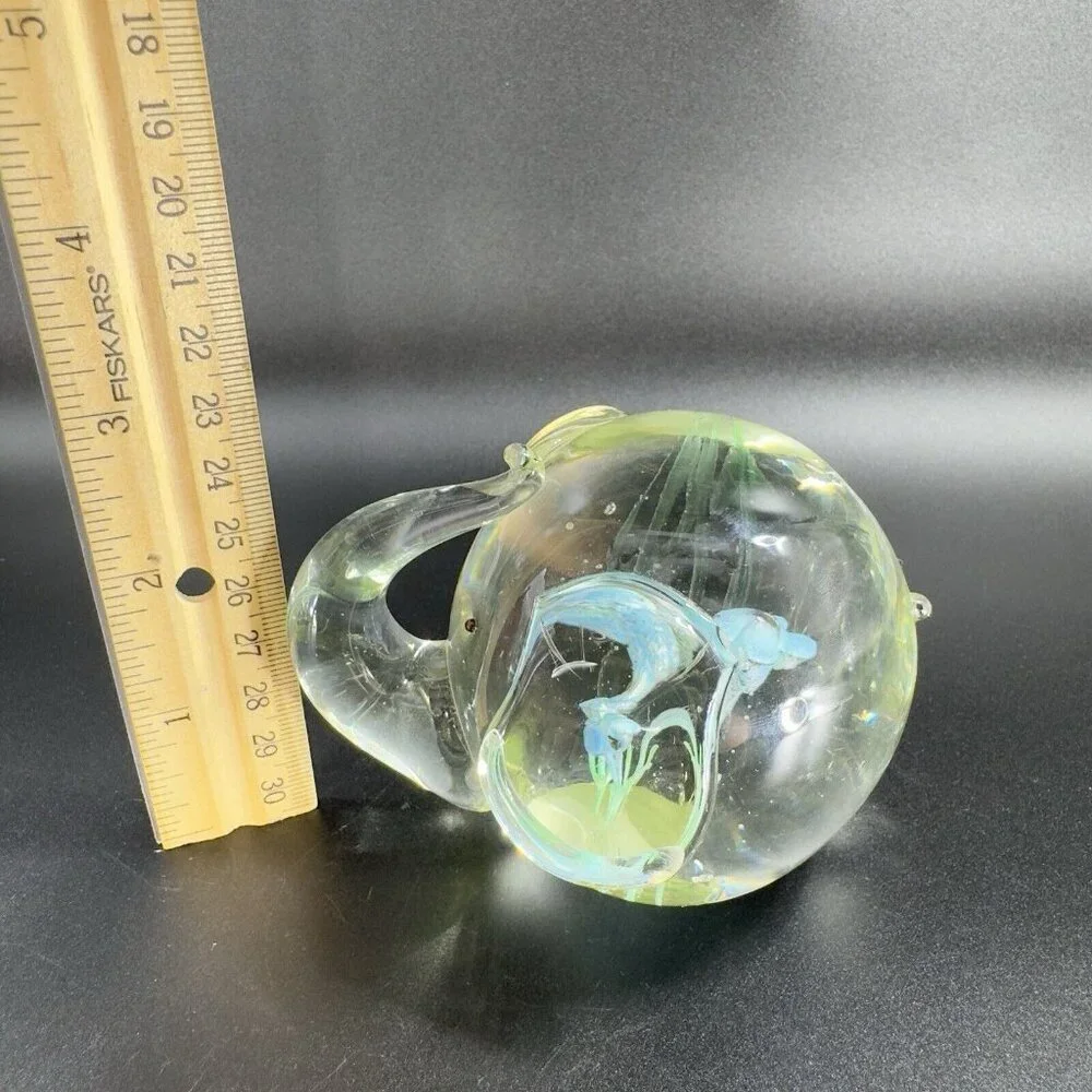 Glass Elephant clear round